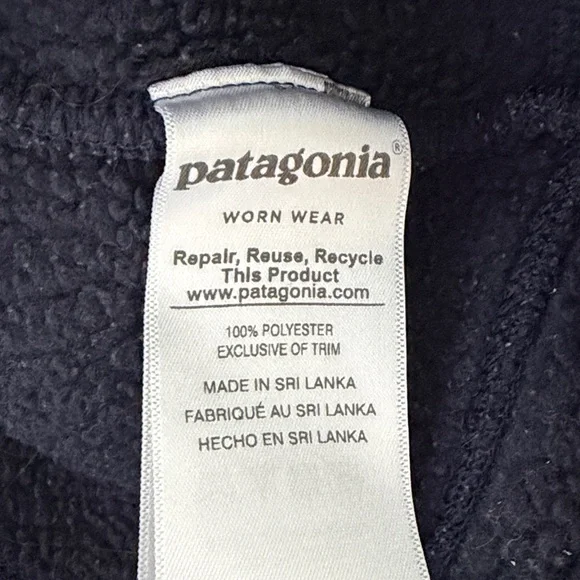 Patagonia Midnight Blue Fleece Jacket - Picture 3 of 3